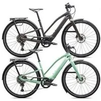 Specialized Turbo Vado SL 2 4.0 Step-Through Electric Bike 2025 Medium - Gloss Oasis/Dune White Frost