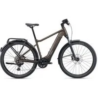 Giant Explore E+ 1 Pro Gts Hybrid Electric Bike  Medium - Truffle