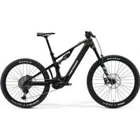 Merida eOne-Sixty 7000 Carbon Mullet Electric Mountain Bike  2025 Mid - Gold/Silver