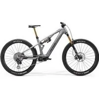 Merida eOne-Sixty SL 10k Carbon 29er Electric Mountain Bike Gunmetal Grey  2025 Long - Glossy Gunmetal Grey