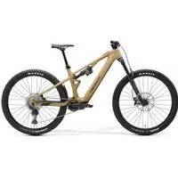 Merida eOne-Sixty SL 6000 Carbon 29er Electric Mountain Bike Clay/Gold 2025 Mid - Silk Clay/Gold