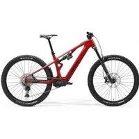 Merida eOne-Sixty SL 6000 Carbon 29er Electric Mountain Bike Heritage Red  2025 Mid - Glossy Heritage Red