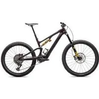 Specialized Turbo Levo SL 2 Öhlins Coil Carbon Mullet Electric Mountain Bike S4 - Solidity/Maroon/Burnt Gold Metallic