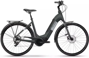 Raleigh Motus Low Step Green/White Electric Hybrid Bike - L Frame