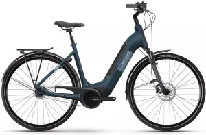 Raleigh Motus Low Tour Step Blue Electric Hybrid Bike - M Frame