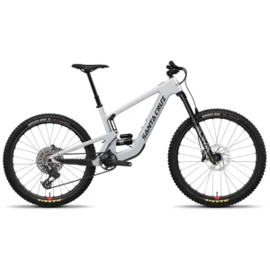 Santa Cruz Heckler SL X0 AXS RSV E-Bike - 2024  - Silver / Small