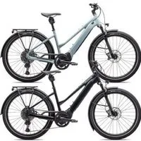 Specialized Turbo Vado 5.0 Step-Through 27.5 Electric Bike Medium - Gloss Castblack/Satin Silver Reflective