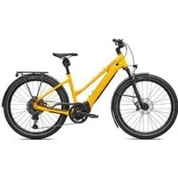 Specialized Turbo Vado 5.0 Step-Through 27.5 Electric Bike 2026 Medium - Gloss California Sunshine/Orange Zest