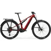 Merida Eone-forty 675 Eq 29er Electric Mountain Bike  2025 Long - Dark Red/Black
