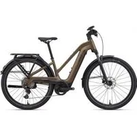 Giant Explore E+ 3 Stagger Hybrid Electric Bike 2026 Medium - Pyrite Brown
