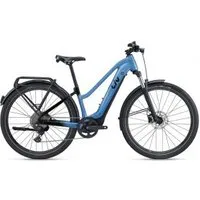Giant Liv Amiti E+ 1 Womens Hybrid Electric Bike 2023 Medium - Estoril Blue